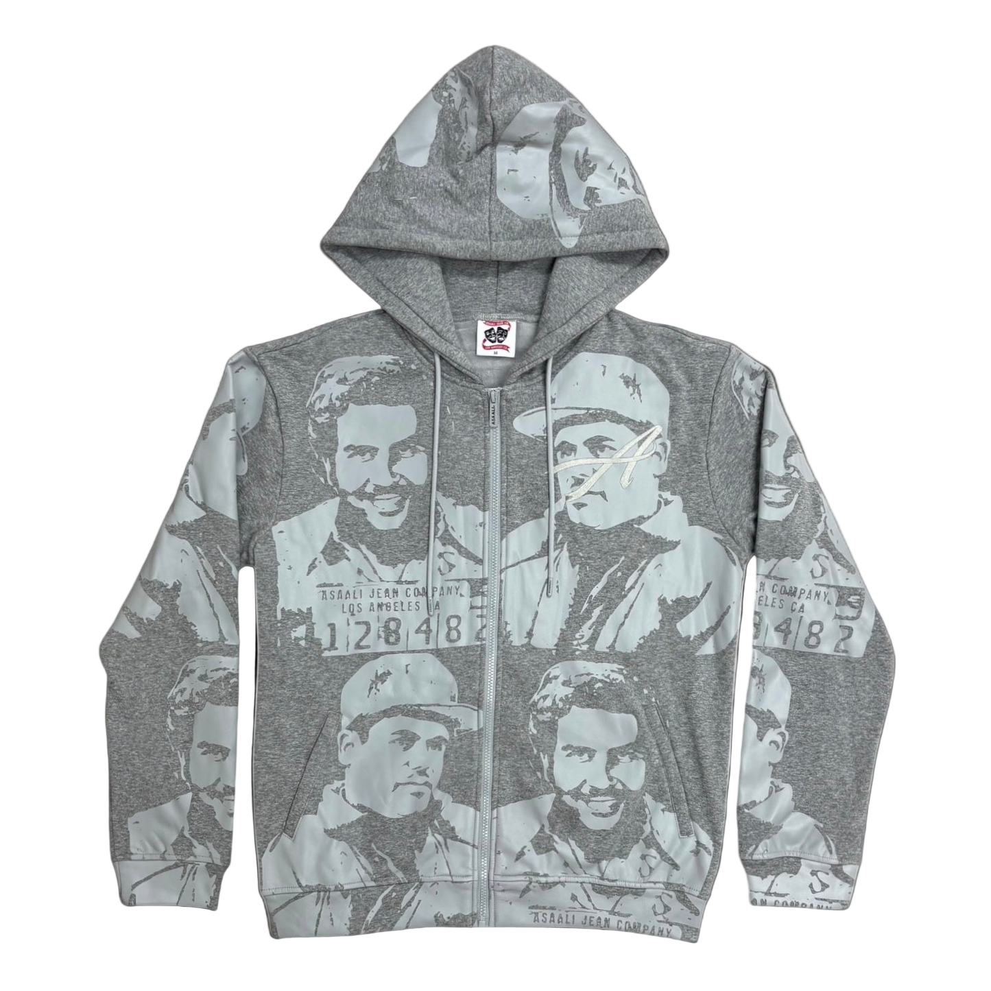 Gray Monochrome Cartel Hoodie