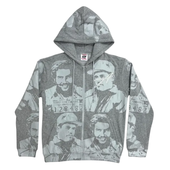 Monochrome Gray Cartel Hoodie