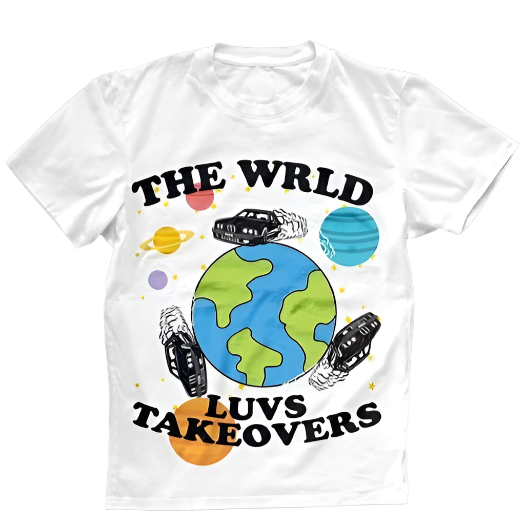 WRLD LUVS TAKEOVERS Tee