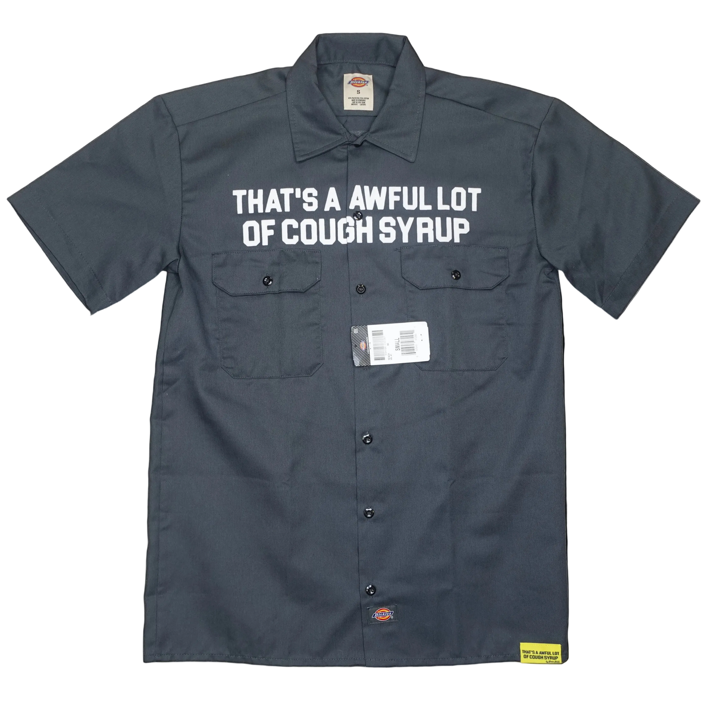 ALOCS Dickies Gray Button-Up