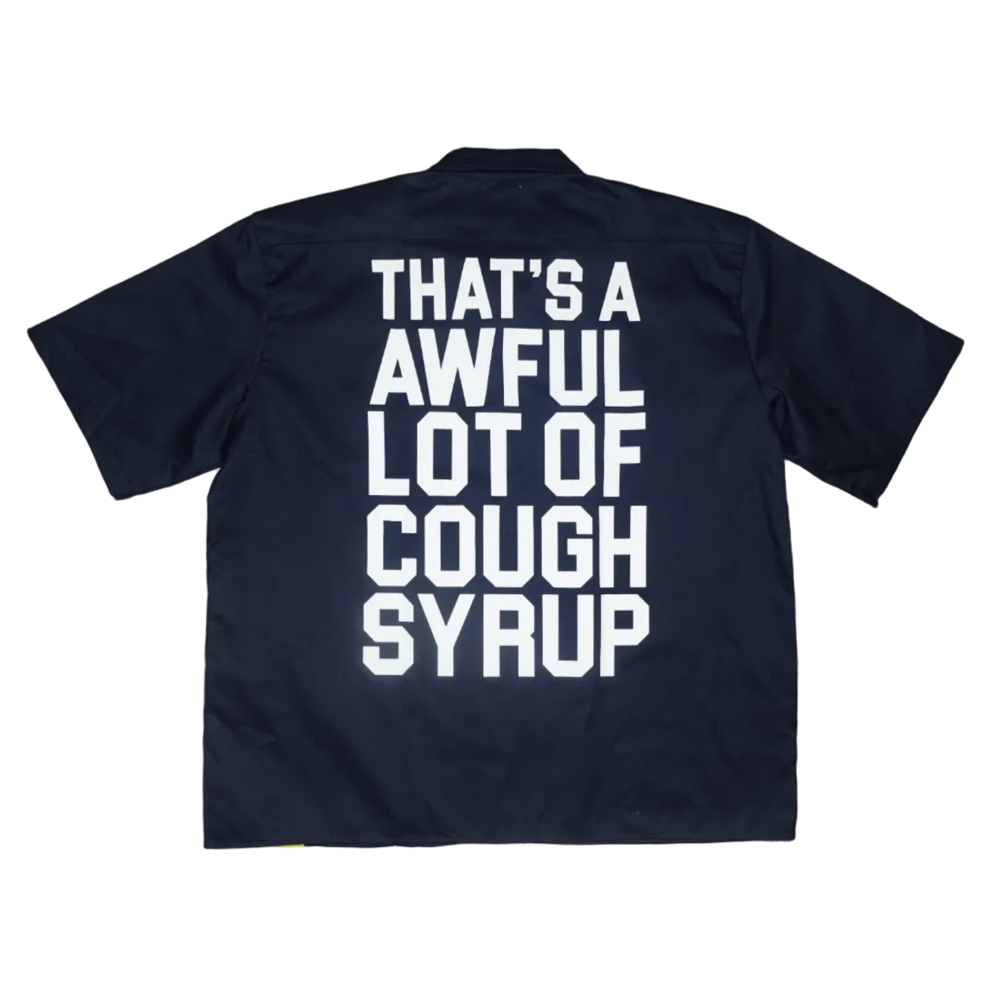 ALOCS Dickies Navy Button-Up