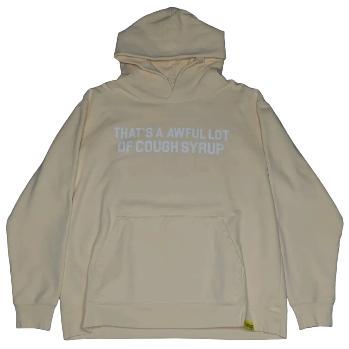 Beige Cough Syrup Hoodie