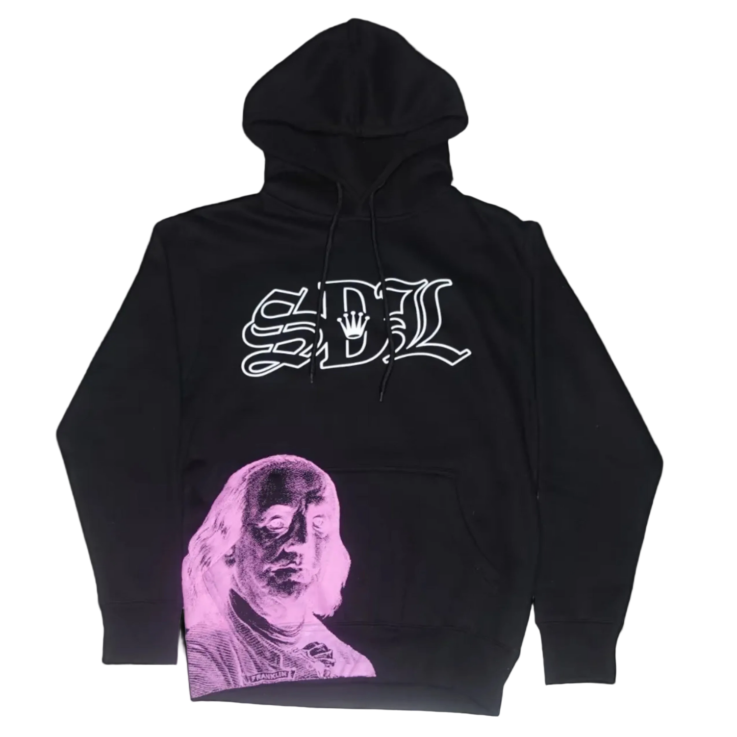 Black/Pink Benjamin x El Chapo Hoodie