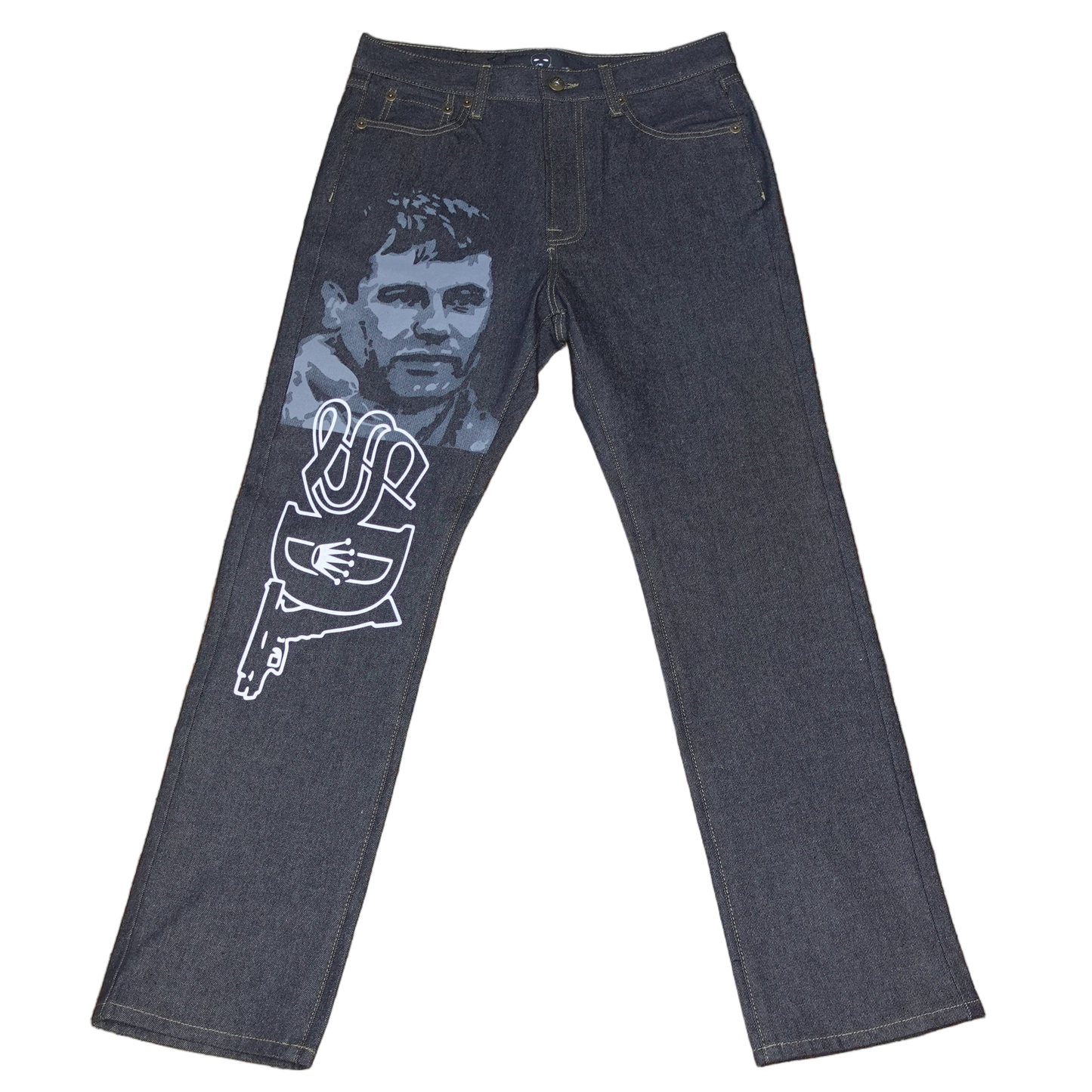 Gray El Chapo Jeans
