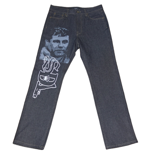 Gray El Chapo Jeans