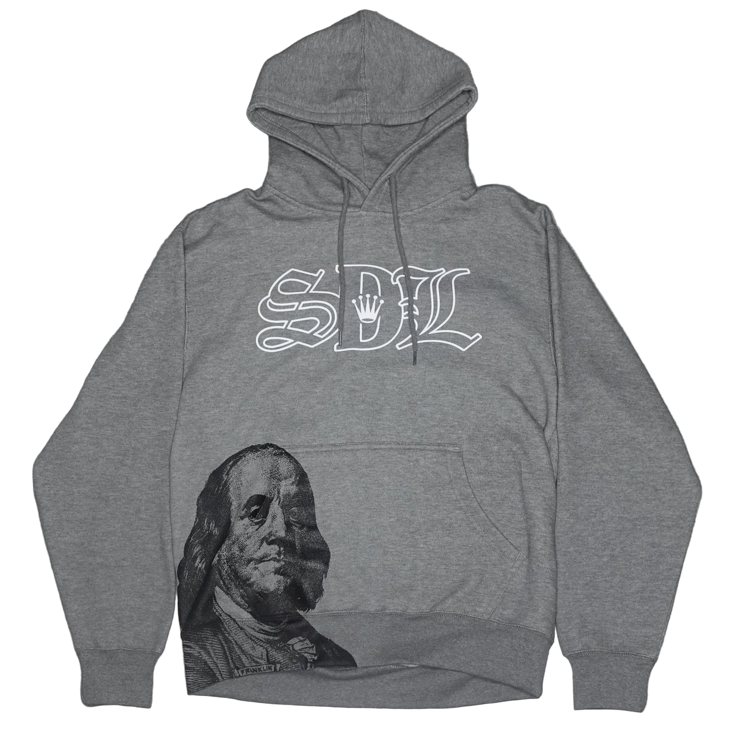 Dark Gray Benjamin x El Chapo Hoodie