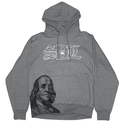 Dark Gray Benjamin x El Chapo Hoodie
