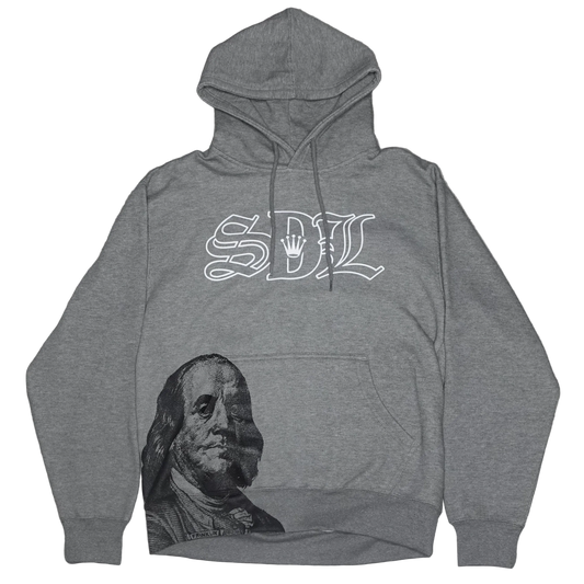 Dark Gray Benjamin x El Chapo Hoodie