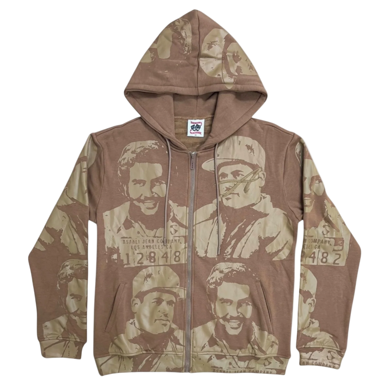 Monochrome Brown Cartel Hoodie