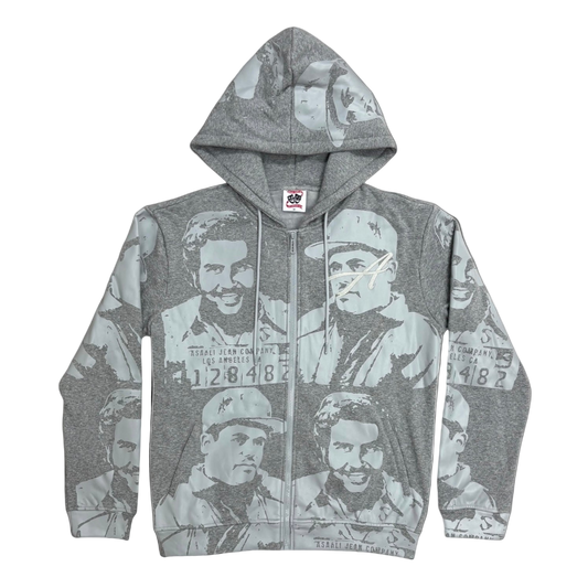 Gray Monochrome Cartel Hoodie