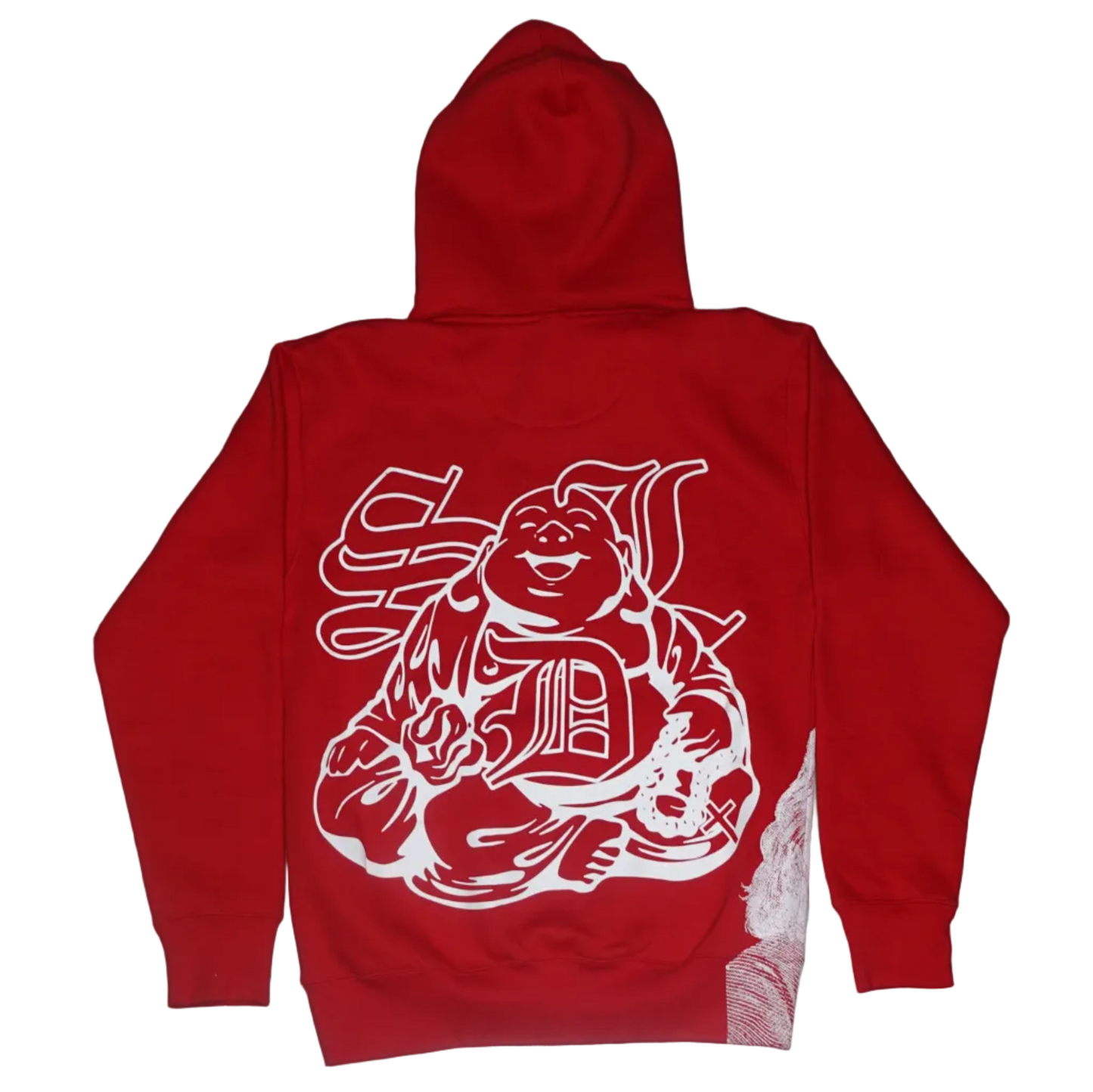 Red Benjamin x Buddha Hoodie