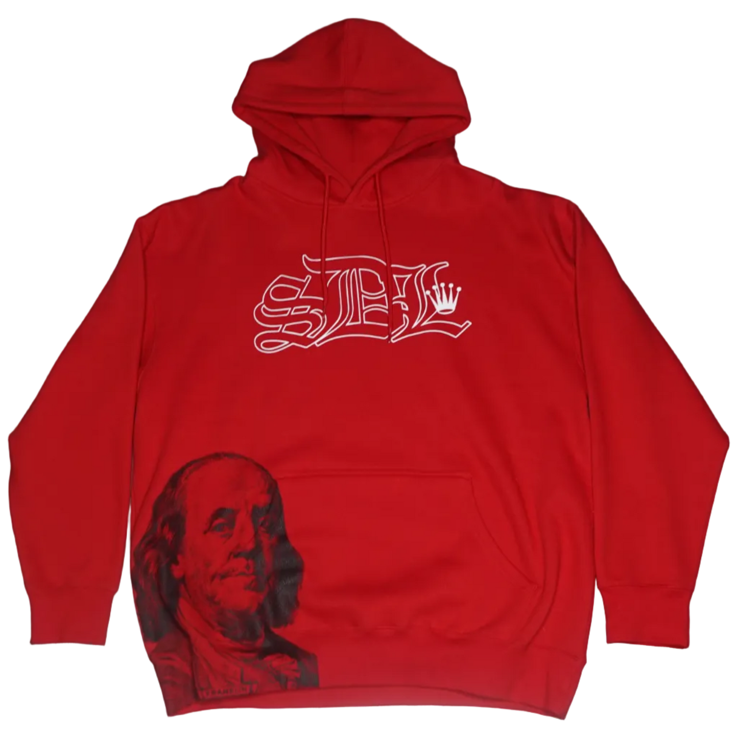 Red Benjamin x Virgin Mary Hoodie